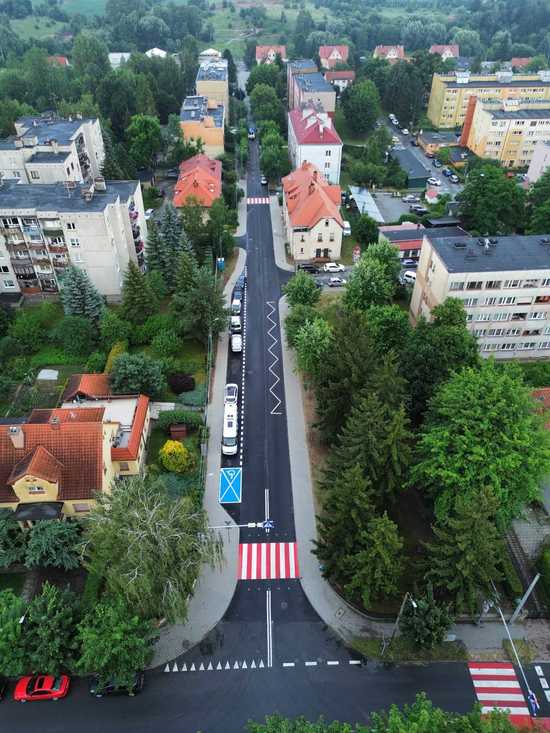 Zakończył się remont ul. Głowackiego w Ząbkowicach Śląskich