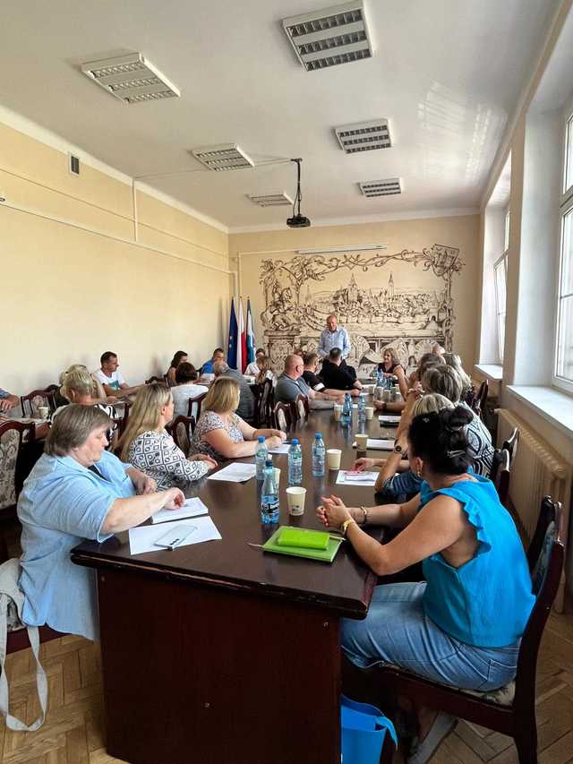 Nowi sołtysi gminy Ziębice spotkali się w urzędzie