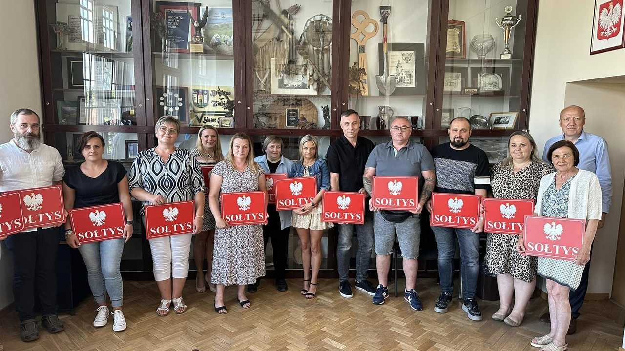 Nowi sołtysi gminy Ziębice spotkali się w urzędzie