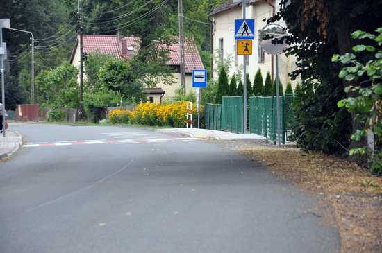 Przebudowano przejście dla pieszych w Stolcu