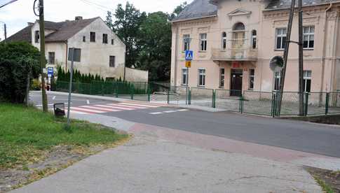 Przebudowano przejście dla pieszych w Stolcu