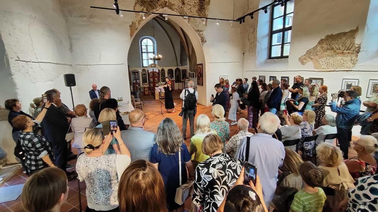 Otwarcie wystawy Picasso w Galerii Sztuki przy Cerkwi 