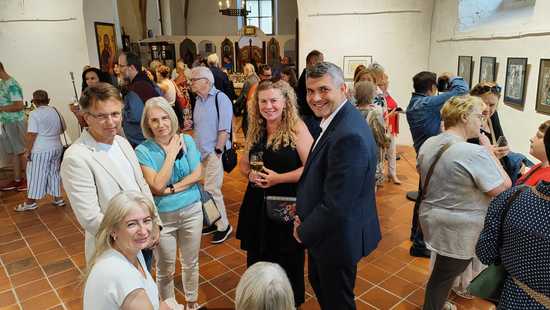 Otwarcie wystawy Picasso w Galerii Sztuki przy Cerkwi 
