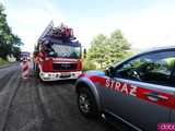 Pożar stodoły w Grodziszczu