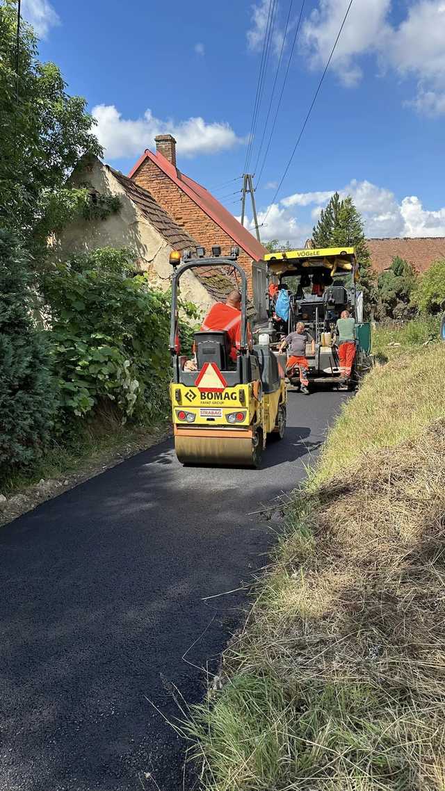 Remont drogi w Skalicach i na osiedlu Kopernika w Ziębicach
