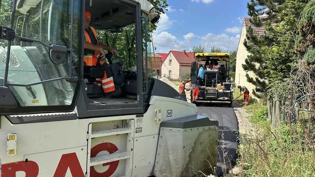 Remont drogi w Skalicach i na osiedlu Kopernika w Ziębicach