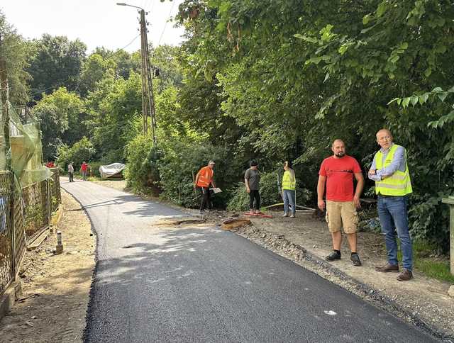 Remont drogi w Skalicach i na osiedlu Kopernika w Ziębicach