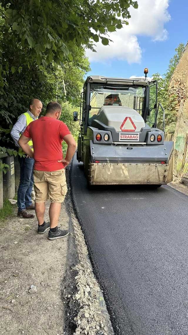 Remont drogi w Skalicach i na osiedlu Kopernika w Ziębicach
