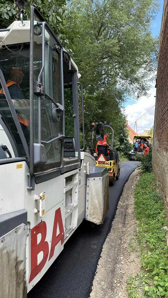 Remont drogi w Skalicach i na osiedlu Kopernika w Ziębicach
