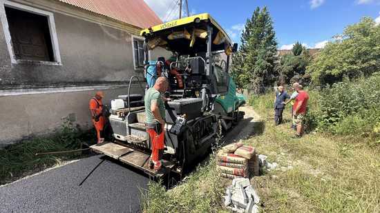 Remont drogi w Skalicach i na osiedlu Kopernika w Ziębicach