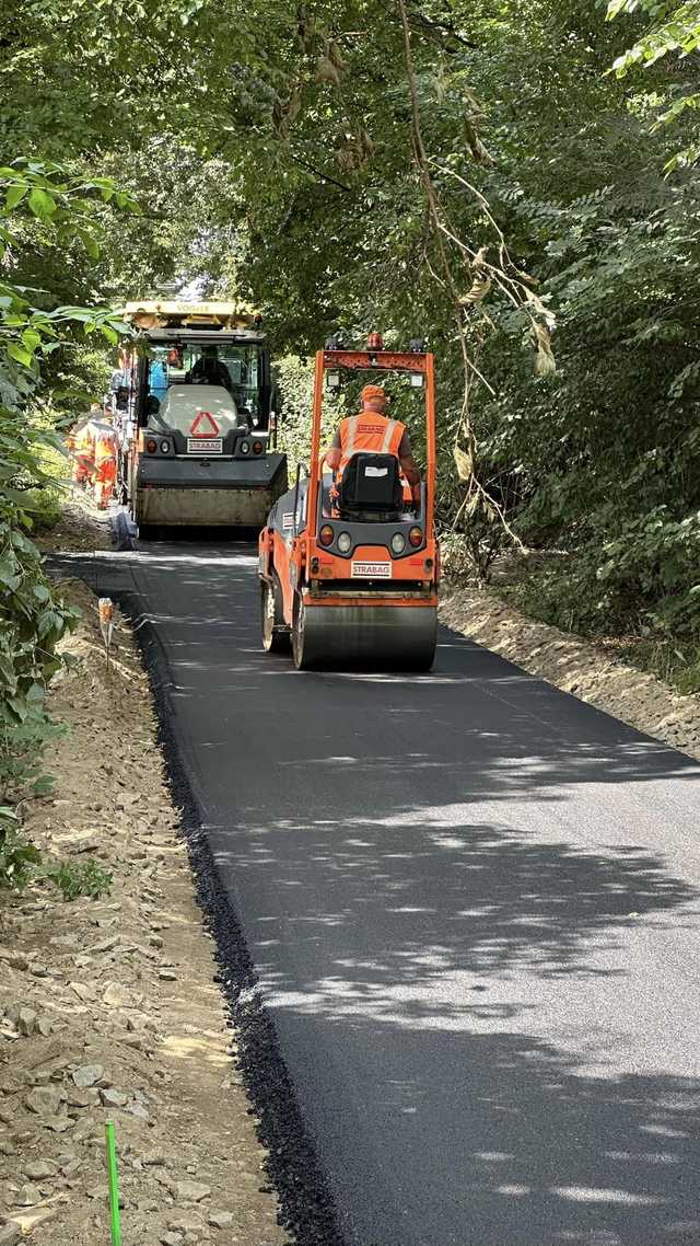 [FOTO] Trwa przebudowa drogi w Osinie Wielkiej. Poprawi się dojazd do boiska i gospodarstw