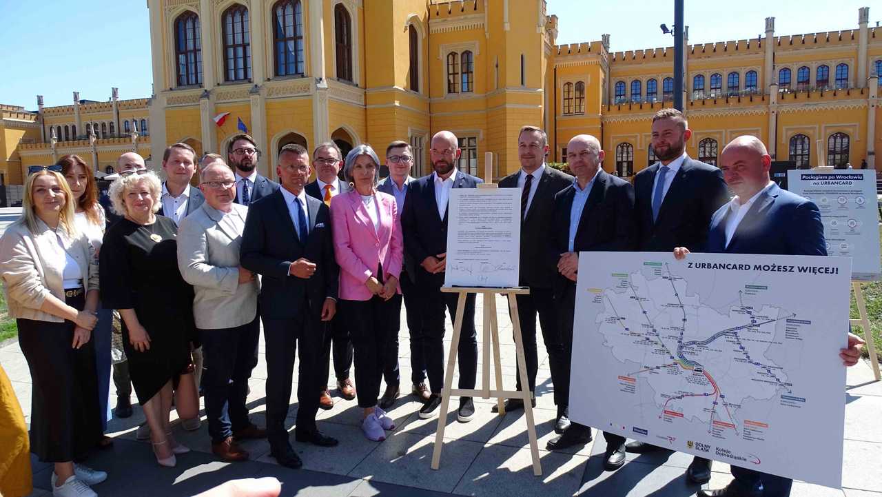 We Wrocławiu pojedziemy pociągiem z biletem miejskim