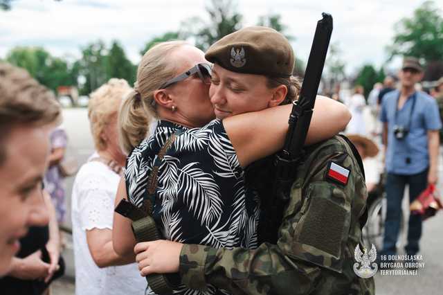 Nowi Terytorialsi złożyli przysięgę we Wrocławiu
