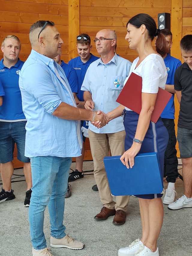 Podczas Pikniku Sportowego świętowano awans Unii Złoty Stok do ligi okręgowej