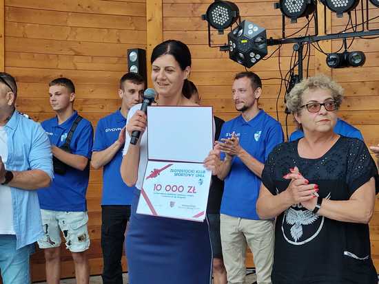 Podczas Pikniku Sportowego świętowano awans Unii Złoty Stok do ligi okręgowej