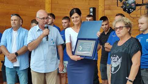 Podczas Pikniku Sportowego świętowano awans Unii Złoty Stok do ligi okręgowej