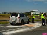 Wypadek na ósemce w Ząbkowicach Śląskich. Dwa śmigłowce LPR w akcji