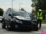Wypadek na ósemce w Ząbkowicach Śląskich. Dwa śmigłowce LPR w akcji
