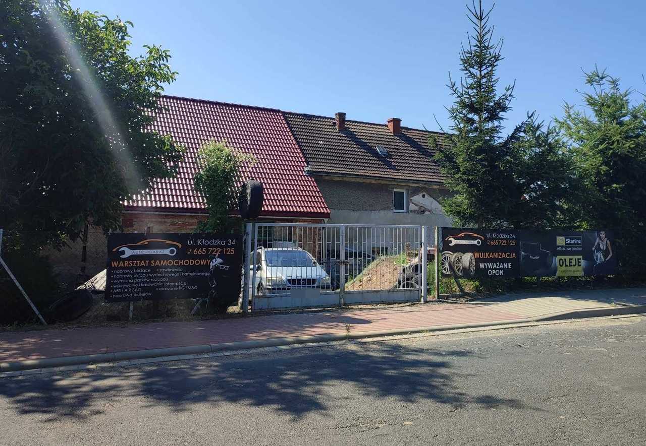 AUTO-GARAŻ w Kamieńcu Ząbkowickim - warsztat samochodowy i wulkanizacja