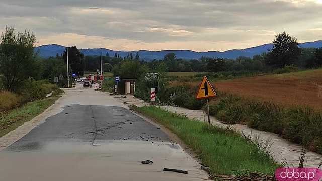 Lokalne podtopienia w Śremie, Sławęcinie, Doboszowicach i Pomianowie 
