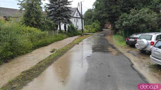 Lokalne podtopienia w Śremie, Sławęcinie, Doboszowicach i Pomianowie 