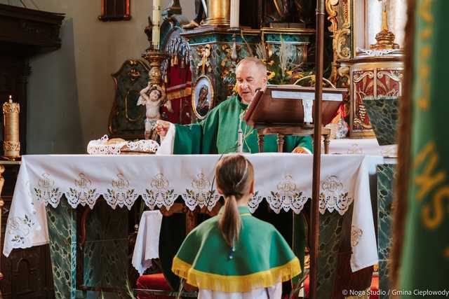 na Dożynkach Gminy Ciepłowody