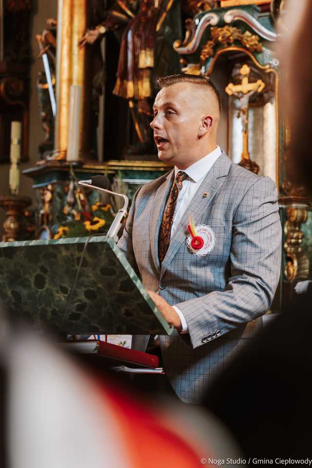 na Dożynkach Gminy Ciepłowody