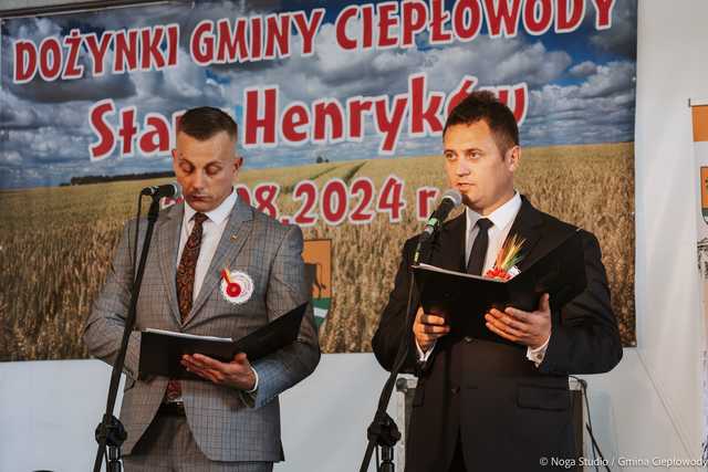 na Dożynkach Gminy Ciepłowody