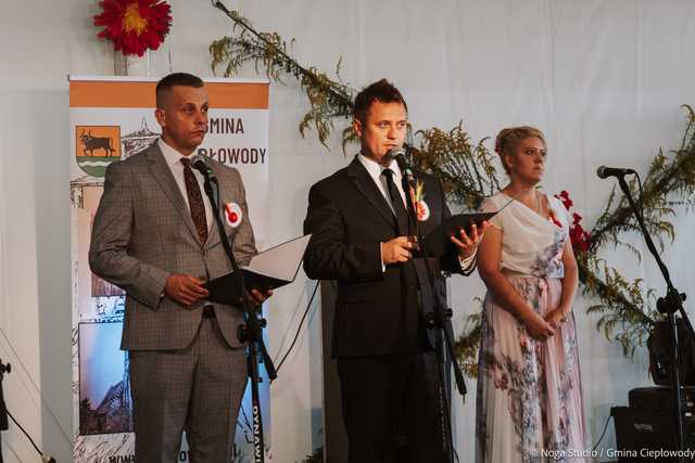 na Dożynkach Gminy Ciepłowody