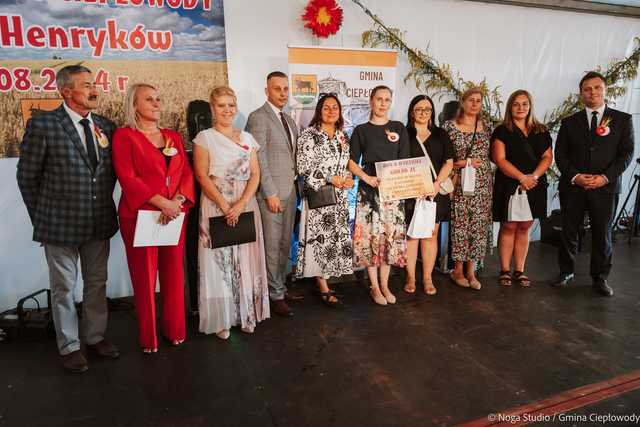 na Dożynkach Gminy Ciepłowody