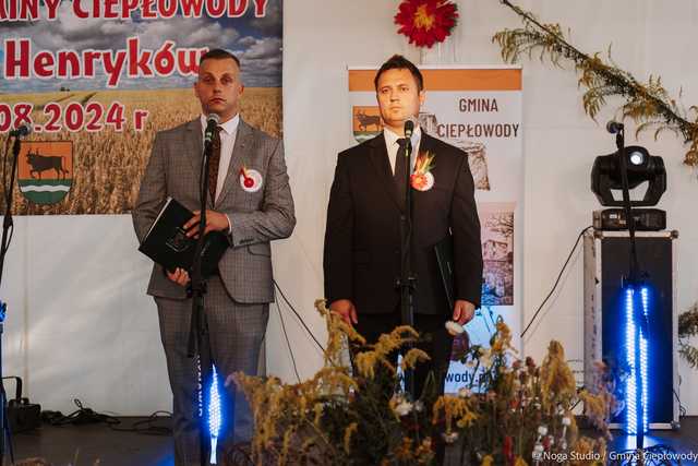 na Dożynkach Gminy Ciepłowody