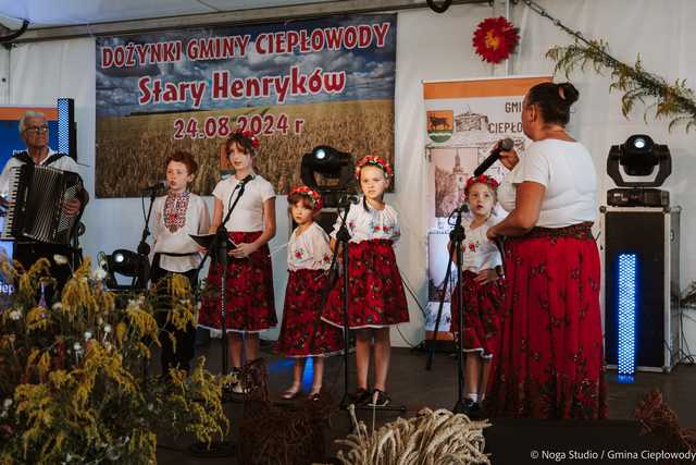 na Dożynkach Gminy Ciepłowody