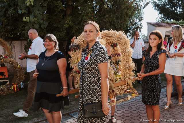 na Dożynkach Gminy Ciepłowody