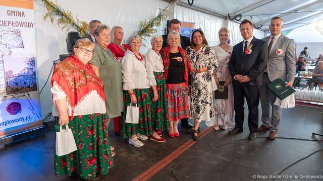 na Dożynkach Gminy Ciepłowody
