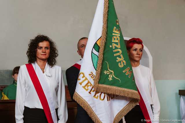 na Dożynkach Gminy Ciepłowody