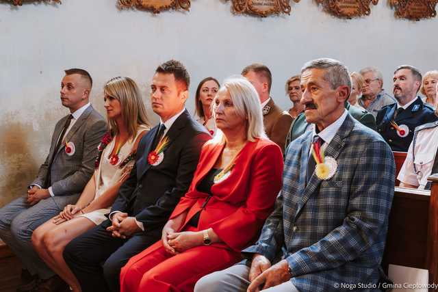na Dożynkach Gminy Ciepłowody