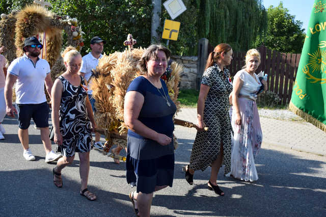na Dożynkach Gminy Ciepłowody
