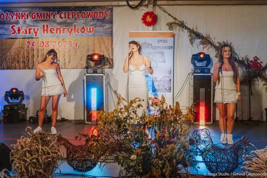 na Dożynkach Gminy Ciepłowody