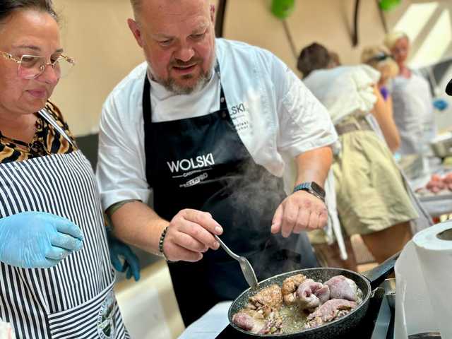 Gotowali w Pałacu Marianny Orańskiej 