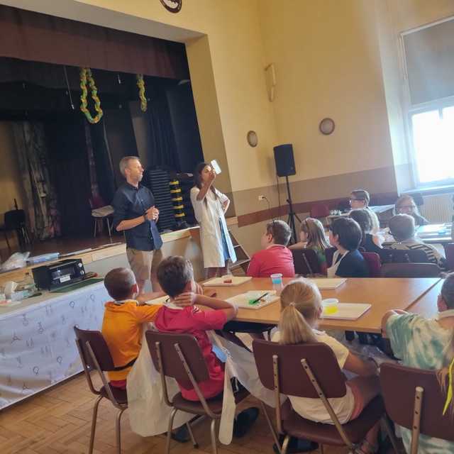 Warsztaty edukacyjne z polimerami w Kamieńcu Ząbkowickim 