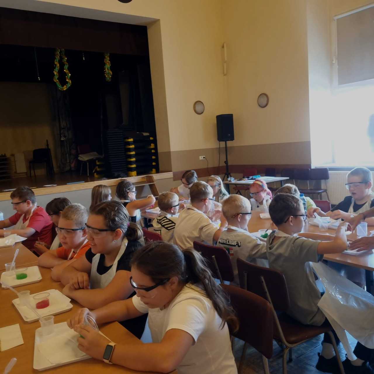 Warsztaty edukacyjne z polimerami w Kamieńcu Ząbkowickim 