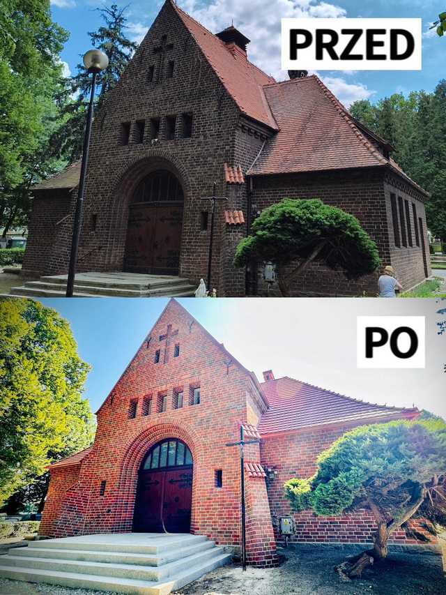 Remont domu pogrzebowego w Ziębicach 