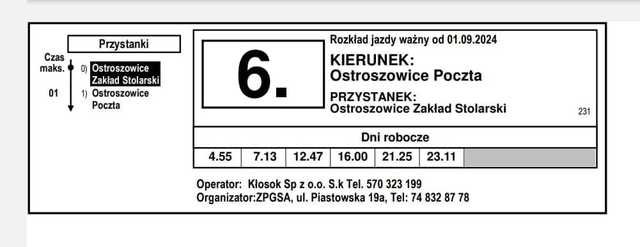 Rusza zastępcza komunikacja autobusowa między Ostroszowicami a Grodziszczem, Rudnicą i Jemną