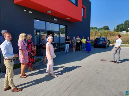 Wizyta samorządowców z Dzierżoniowa w Ząbkowickim Inkubatorze Przedsiębiorczości