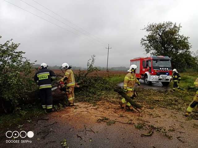 Podnoszący się poziom wód i przerwy w dostawie prądu w Gminie Ziębice
