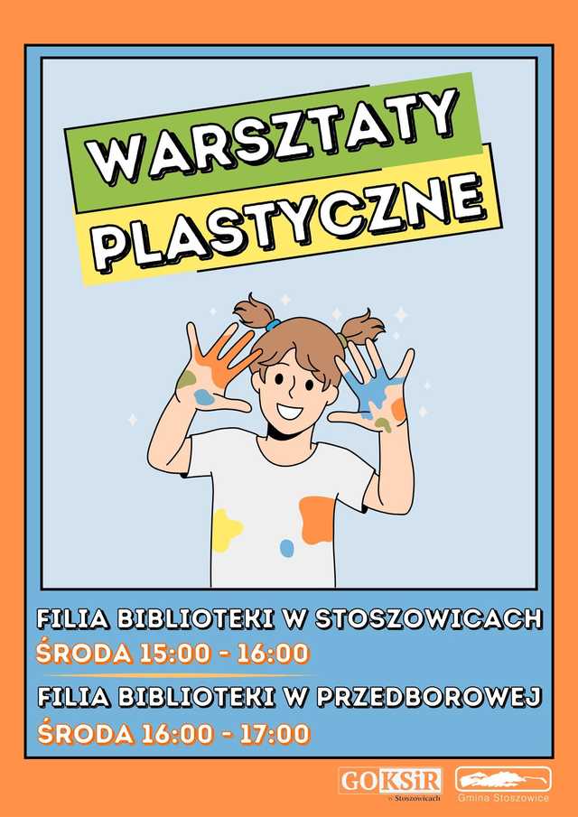 Zapraszamy na zajęcia i warsztaty tematyczne organizowane przez GOKSiR w Gminie Stoszowice!