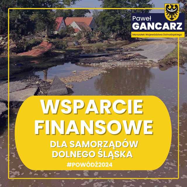 Przyznano dotacje dla samorządów, które ucierpiały w wyniku powodzi. Jakie kwoty pojawiły się w gminach powiatu ząbkowickiego?