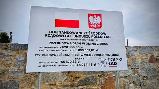 [FOTO] Nowa droga, nowe możliwości: kolejne inwestycje drogowe w Gminie Ziębice 