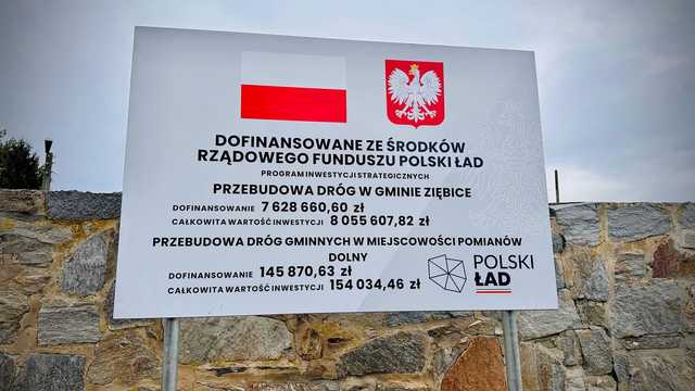[FOTO] Nowa droga, nowe możliwości: kolejne inwestycje drogowe w Gminie Ziębice 