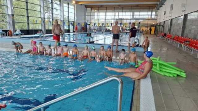 [FOTO] Młodzi pływacy na start! Gmina Bardo wspiera sportowy rozwój najmłodszych mieszkańców